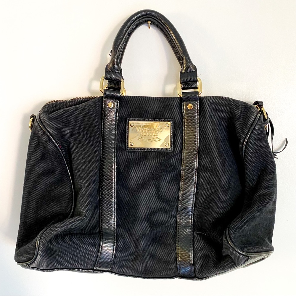 Victoria's Secret the Sexiest on Earth Black Shoulder Bag